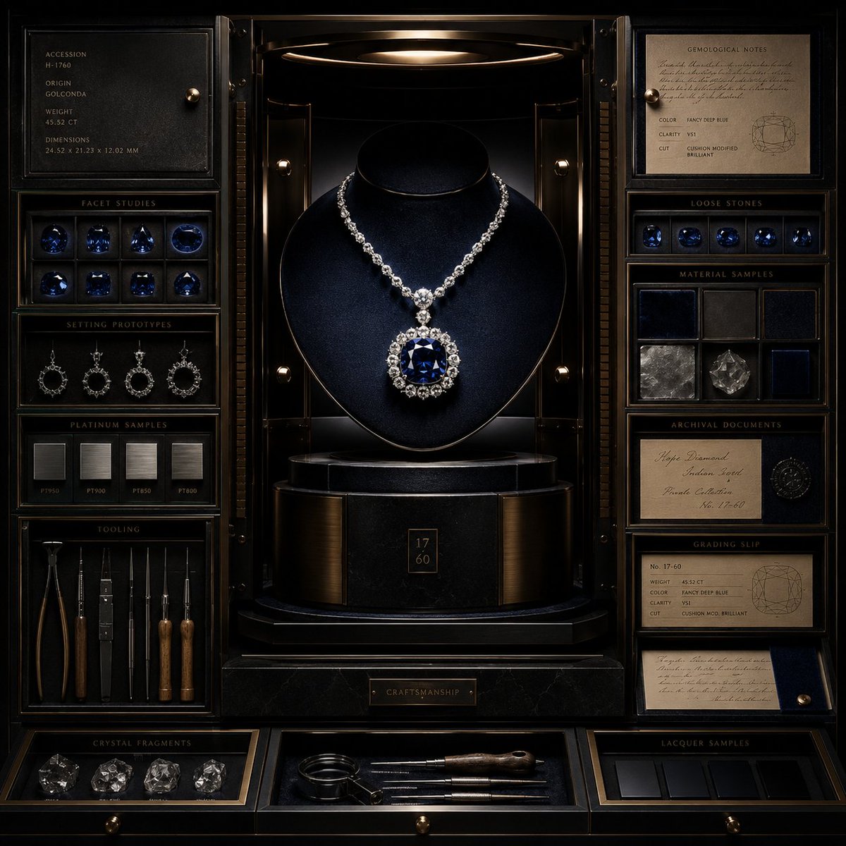 Luxury Jewelry Vault Exhibition