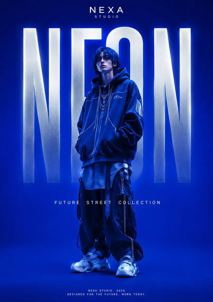 High Fashion Editorial Poster example 2
