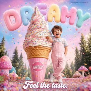 Kawaii Dessert Advertisement