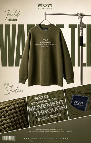 High-End Fashion Editorial Campaign Poster