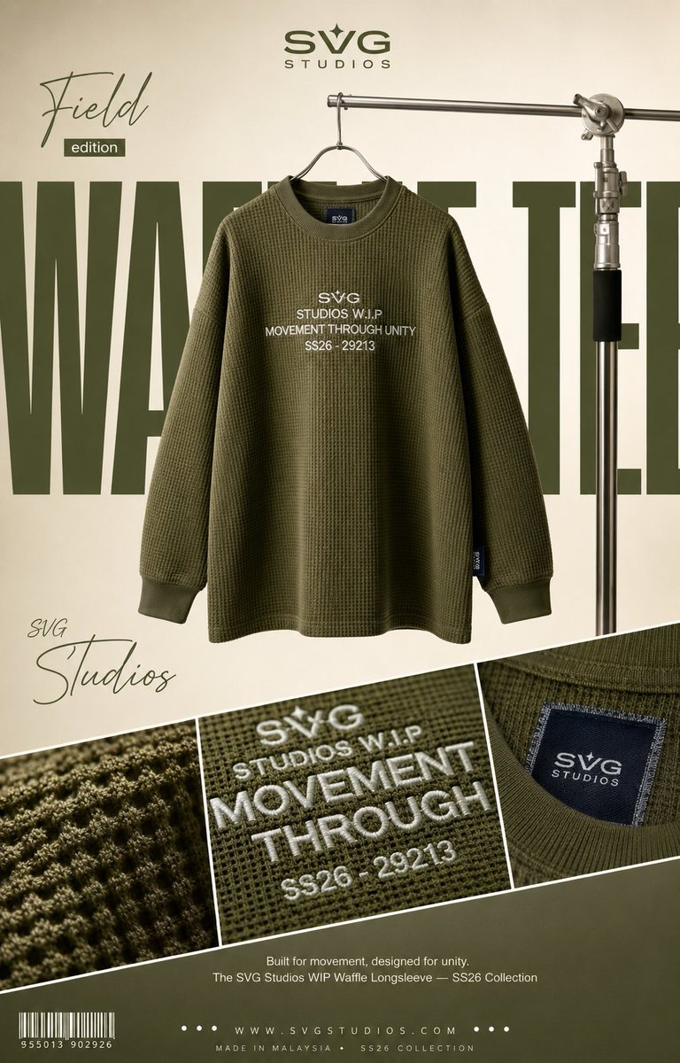 High-End Fashion Editorial Campaign Poster