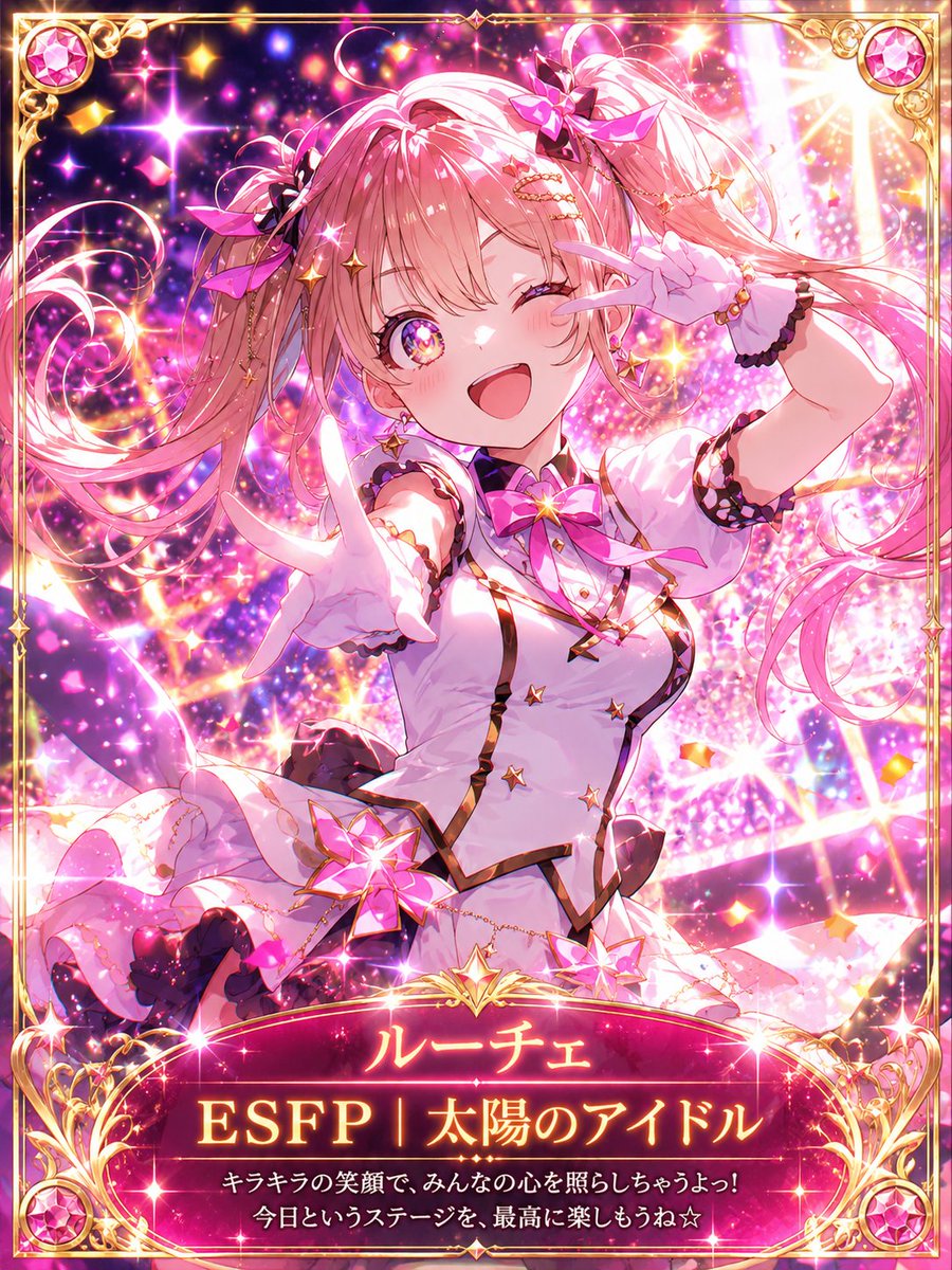 MBTI Fantasy Card: ESFP Entertainer