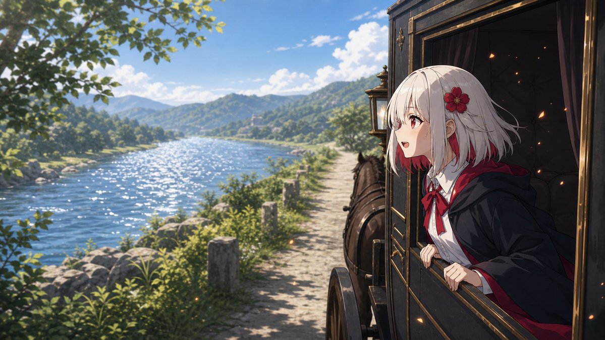 Scarlet Mage Riverside Carriage Journey