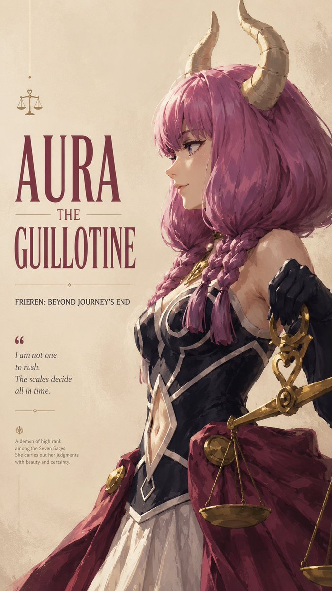 Aura Villain Wallpaper Poster