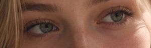 Photorealistic Close-Up Eyes