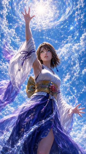 Magical Sky Dancer Portrait