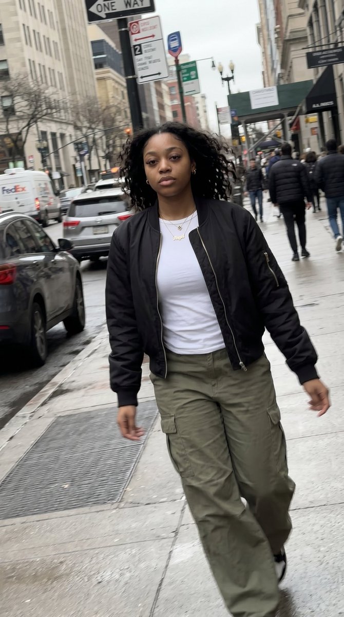 Sample output image for Candid iPhone Streetwear Photography