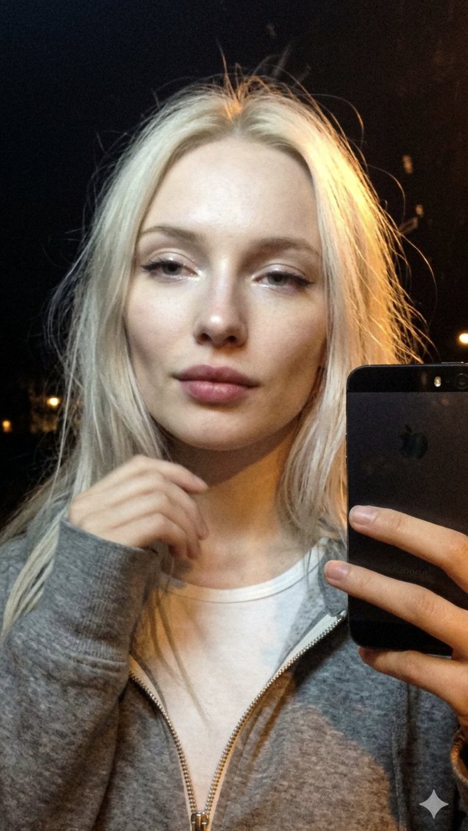 Sample output image for Cinematic Late Night City Selfie