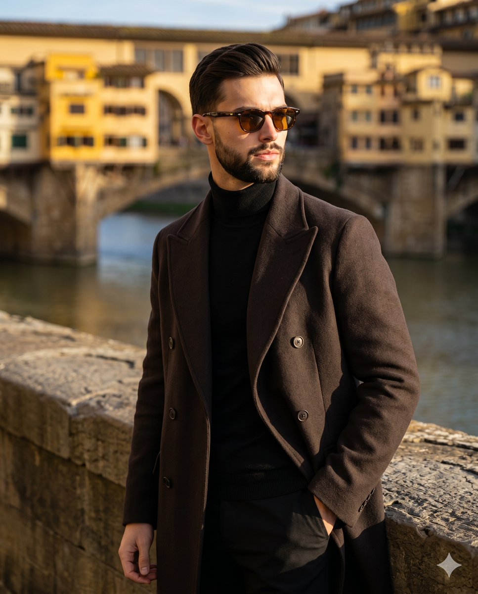 Sample output image for Florence Street Style Male Portrait