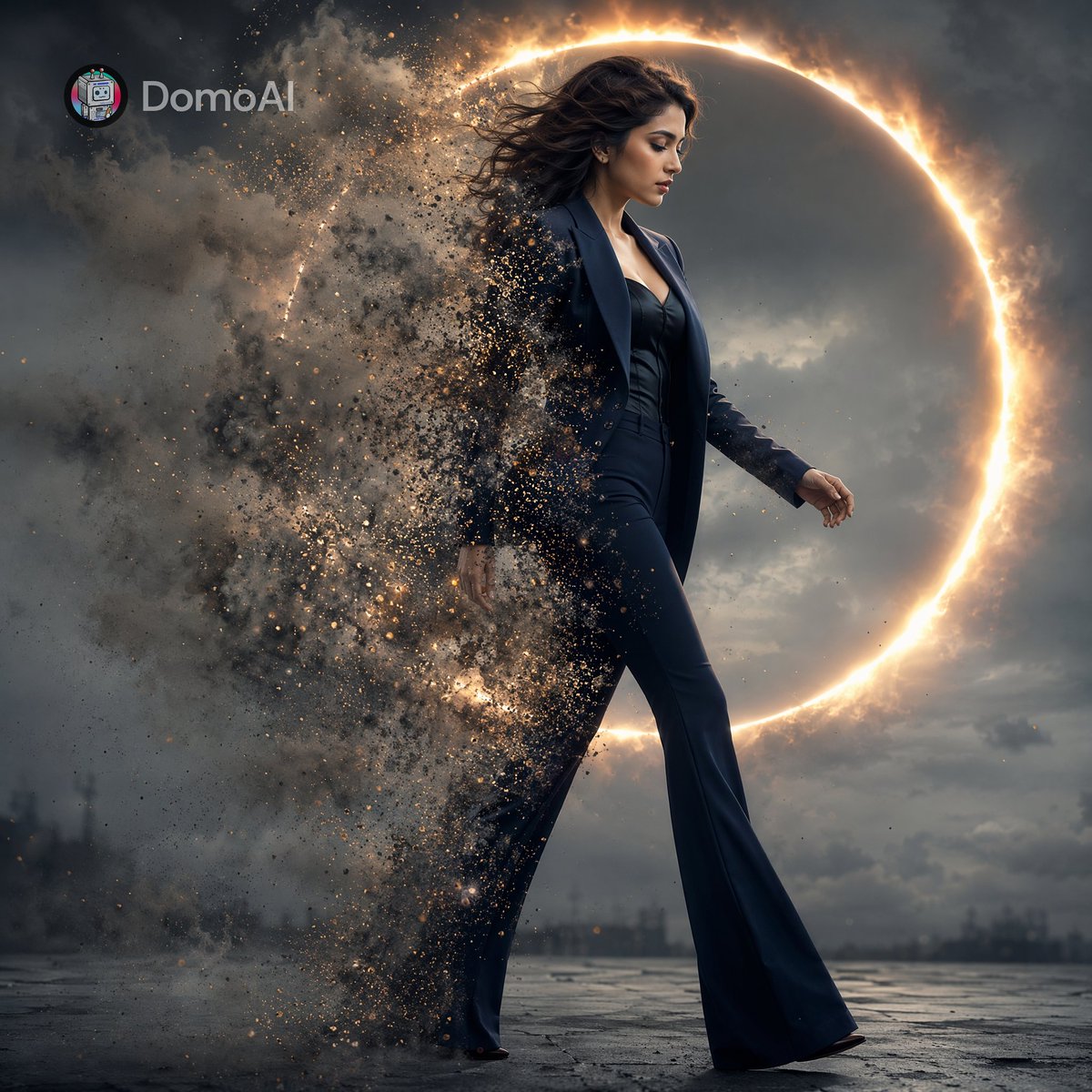 Cinematic Disintegration Fashion