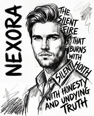 Expressionist Sketch Art Poster