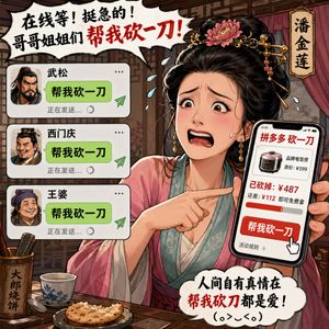Pan Jinlian Social E-commerce Meme