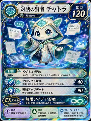 Pokemon Card Style Character
