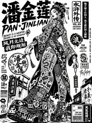 Noir Street Poster Illustration