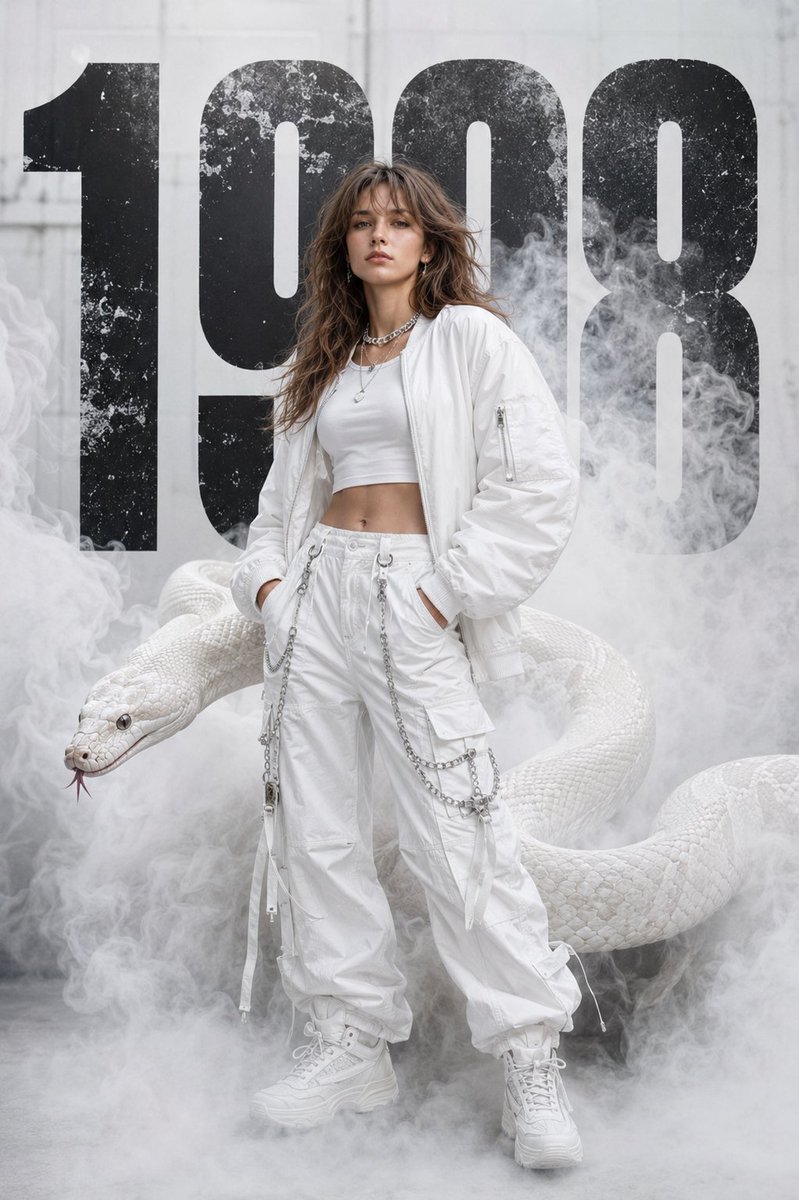 Monochromatic High-Fashion Editorial with Python example 2