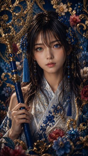 Ornate Yuna Fantasy Portrait