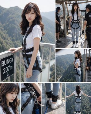 Bungee Jump Collage