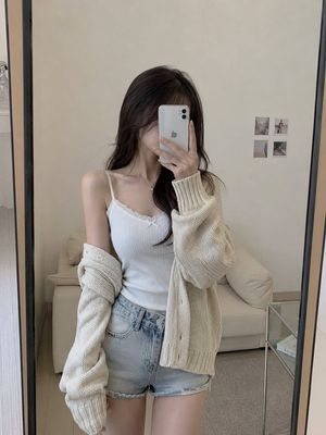 Realistic Casual Mirror Selfie