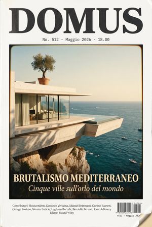 DOMUS Mediterranean Brutalism Cover