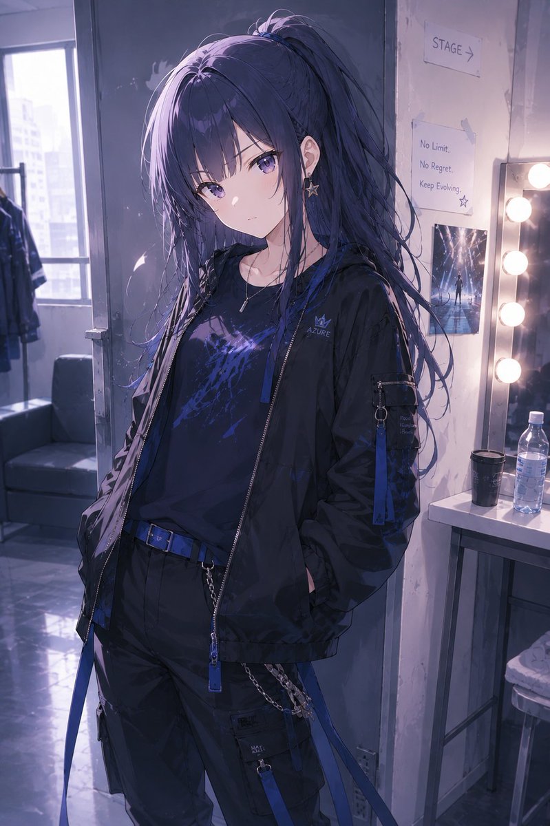 Cool Anime Idol Backstage
