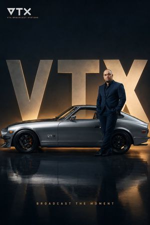 Cinematic VTX Car Brand Poster