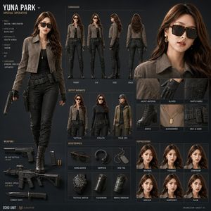 Yuna Park Tactical Character Sheet