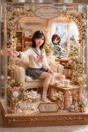 Pastel Maruko Dollhouse Diorama