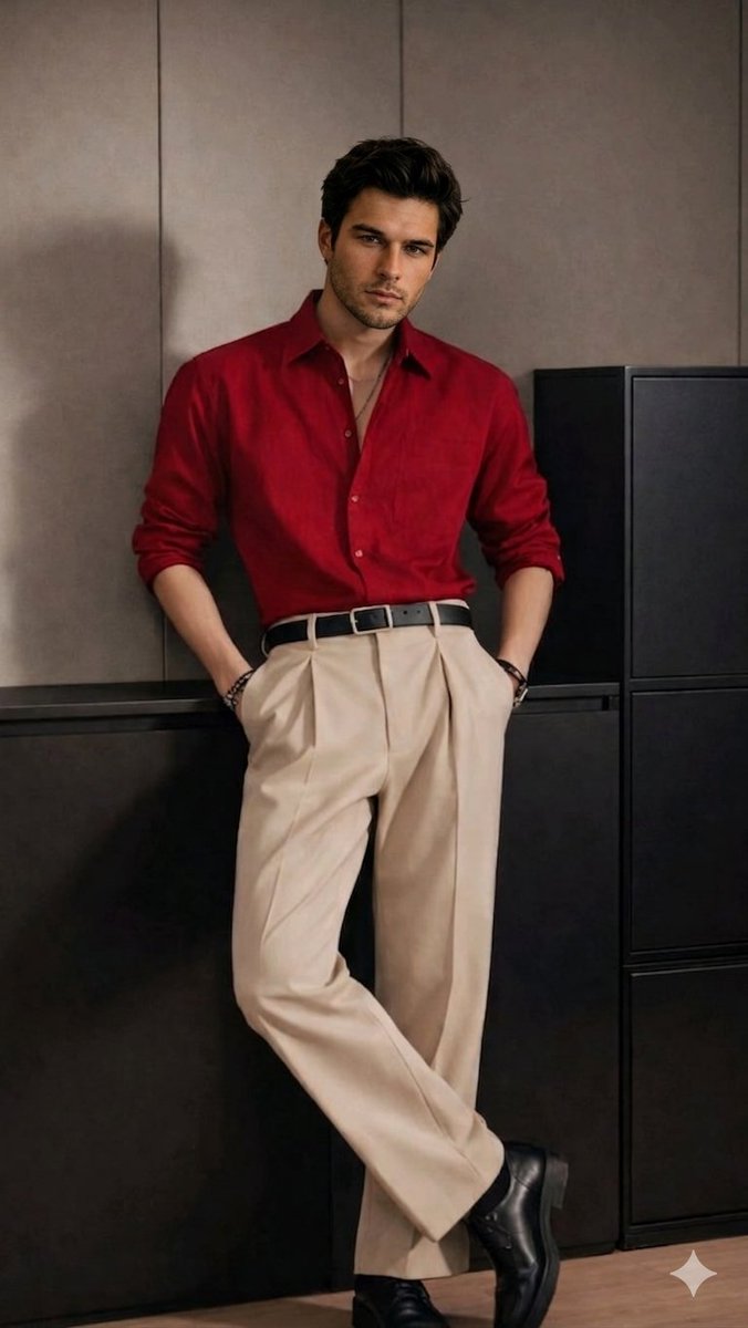 Sample output image for Male Fashion Editorial Portrait