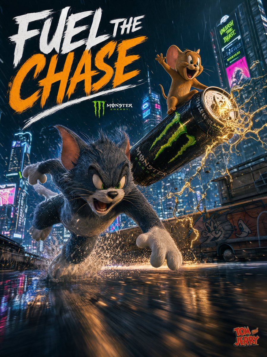 Tom and Jerry Energy Drink Ad