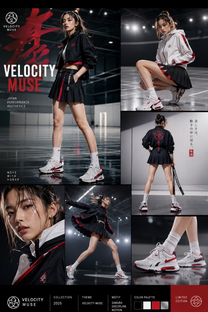 Cheerleader Fashion Catalog Board example 4