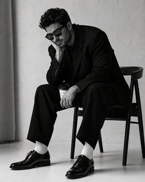 Minimalist Monochrome Fashion Portrait