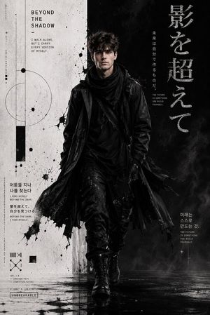 Cyber-Grunge Techwear Fashion Poster