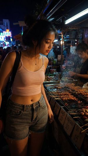 Bangkok Night Market Street Photography