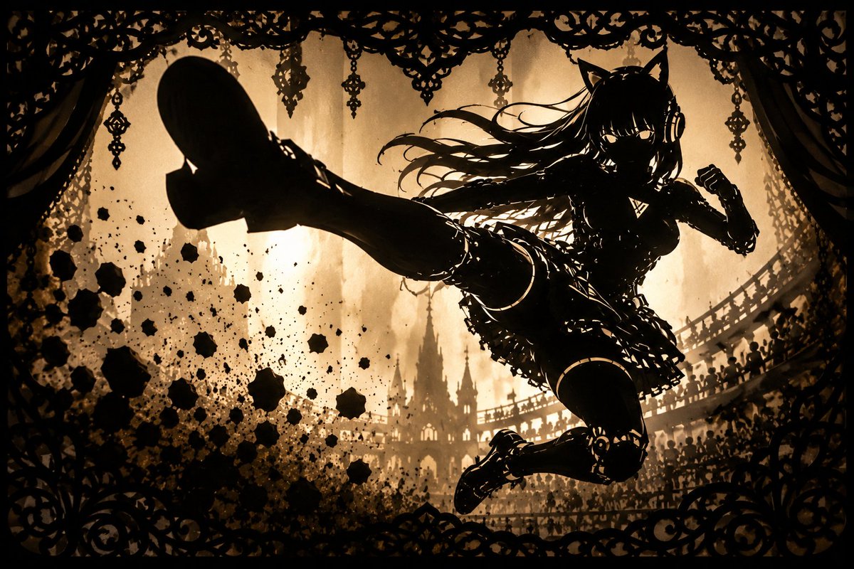 Shadow Puppet Style Transformation example 2