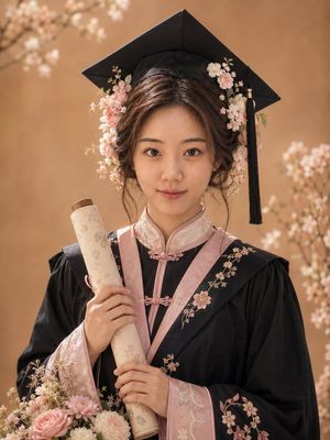 Refined Academic Degree Graduation Photos