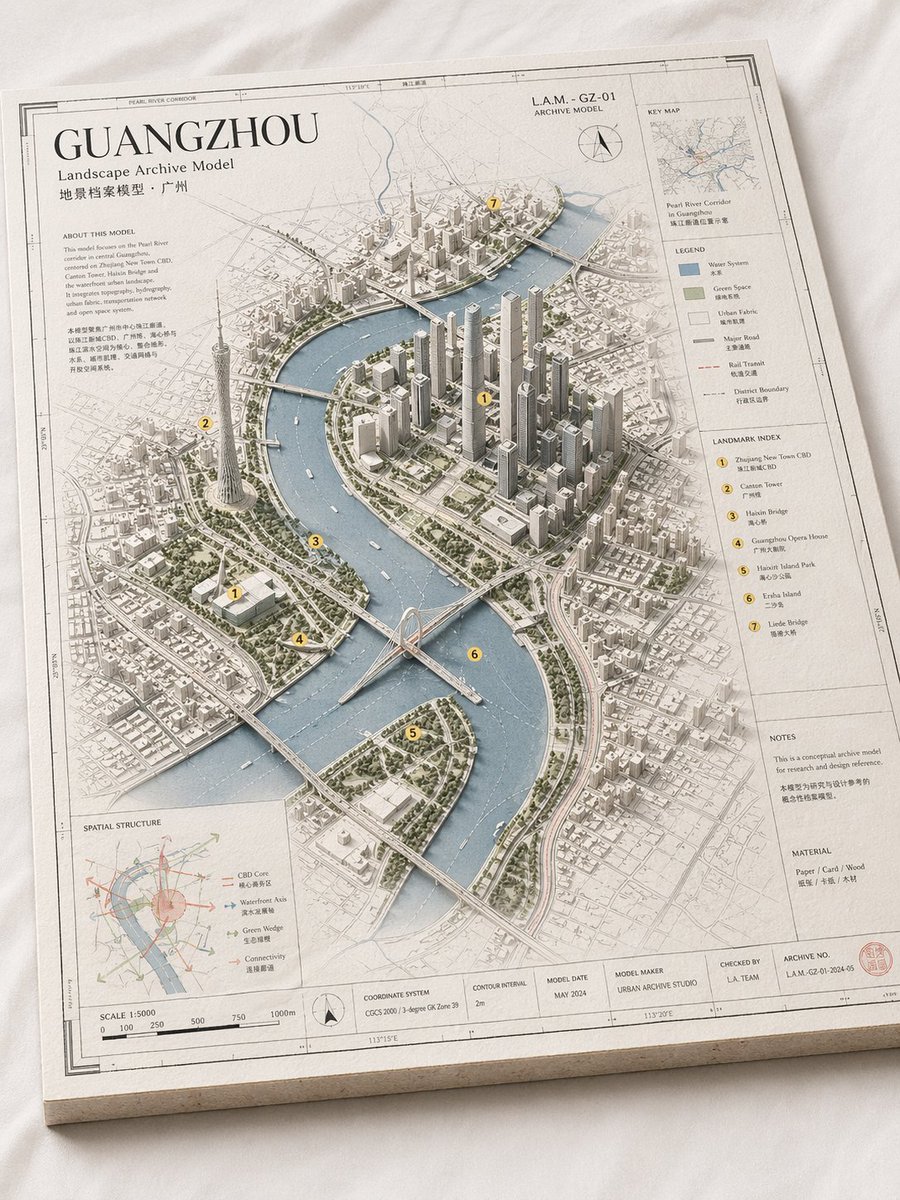 Landscape Archive Model Map example 4