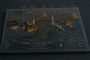 London Nocturnal Urban Archive Diorama