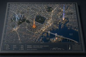 Tokyo Nocturnal Urban Archive Diorama