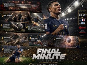 Cinematic Final Minute Football Poster