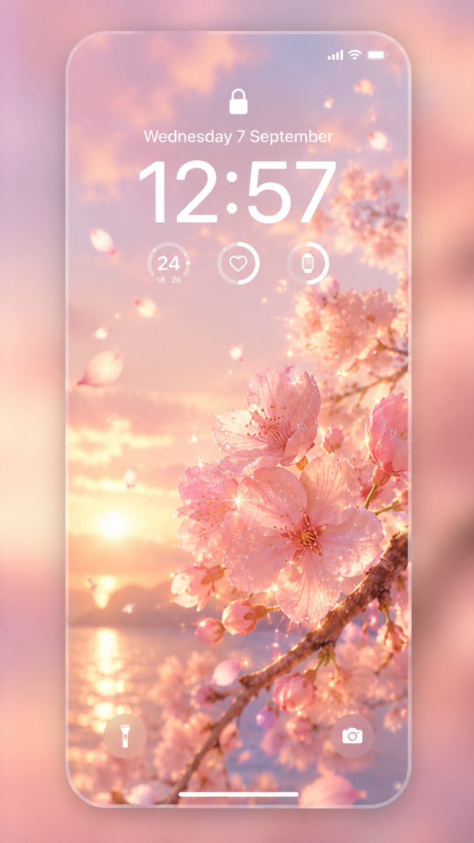 Pastel Kitten Café iPhone Lock Screen example 4