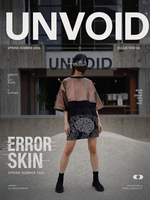 UNVOID Glitch Streetwear Poster