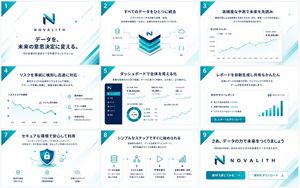 NOVALITH SaaS Pitch Deck Grid