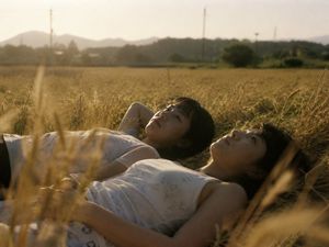 Golden Field Sunset Portrait