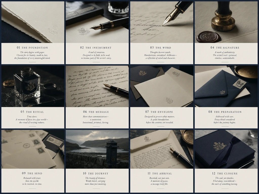 Luxury Stationery Storyboard Animation