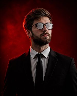 Cinematic Editorial Male Portrait
