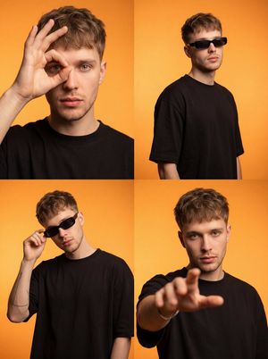Streetwear Influencer Grid Layout