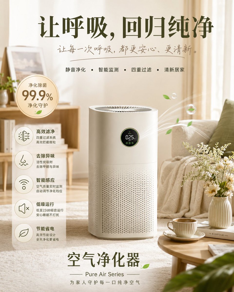 Home Appliance Commercial Poster example 2