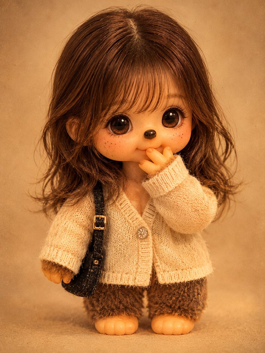 Vintage Monchhichi Doll Conversion