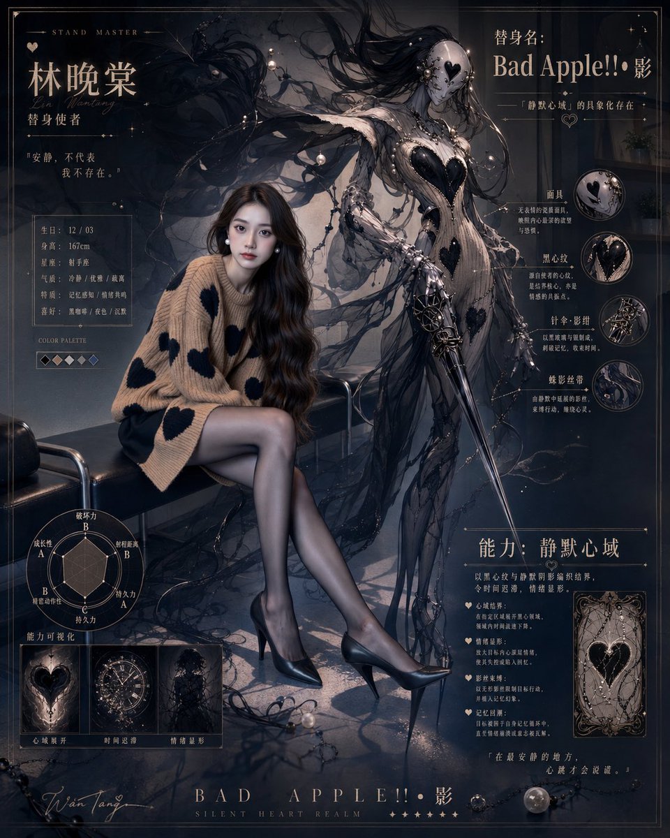 Gothic Stand Guardian Poster