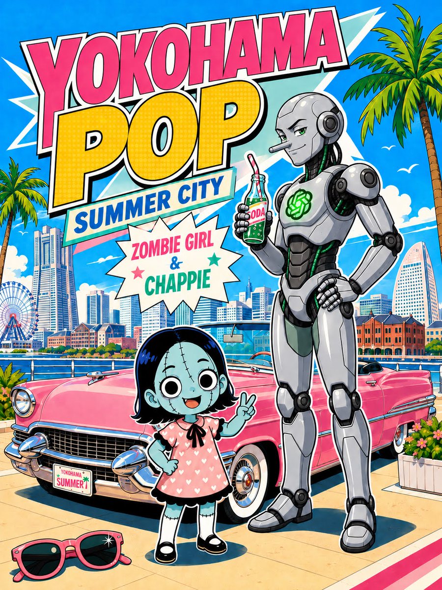 Yokohama Pop Summer Poster